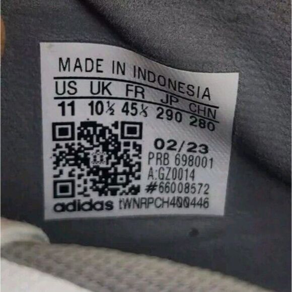 Adidas Predator Accuracy.3 L FG Soccer Cleats Men's 11 White Athletic GZ0014 NEW - Picture 10 of 11